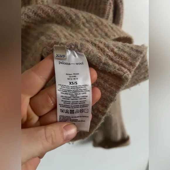 Paloma Wool Heathered Ribbed Sweater - Picture 5 of 7